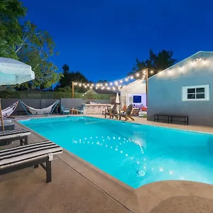Angel&rose Universal Hollywood Heated Pool House King Bed Los Angeles